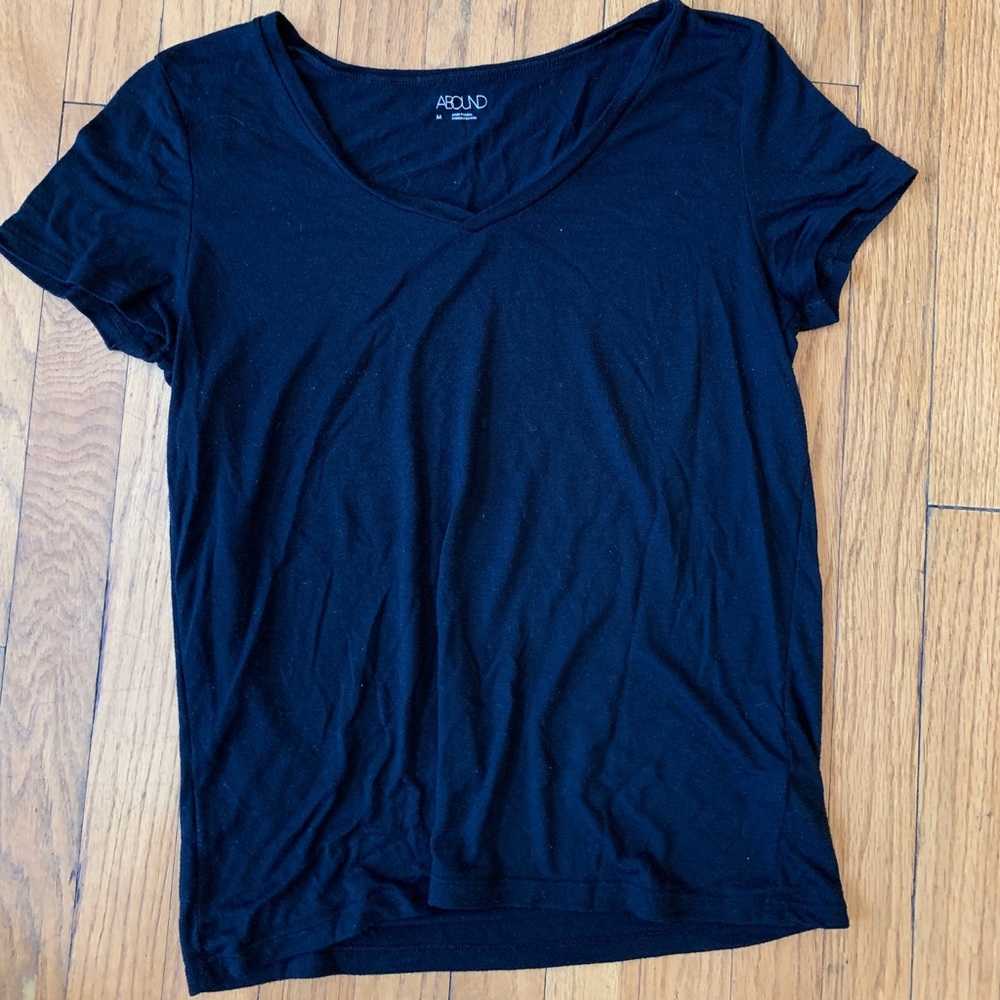 Black v neck